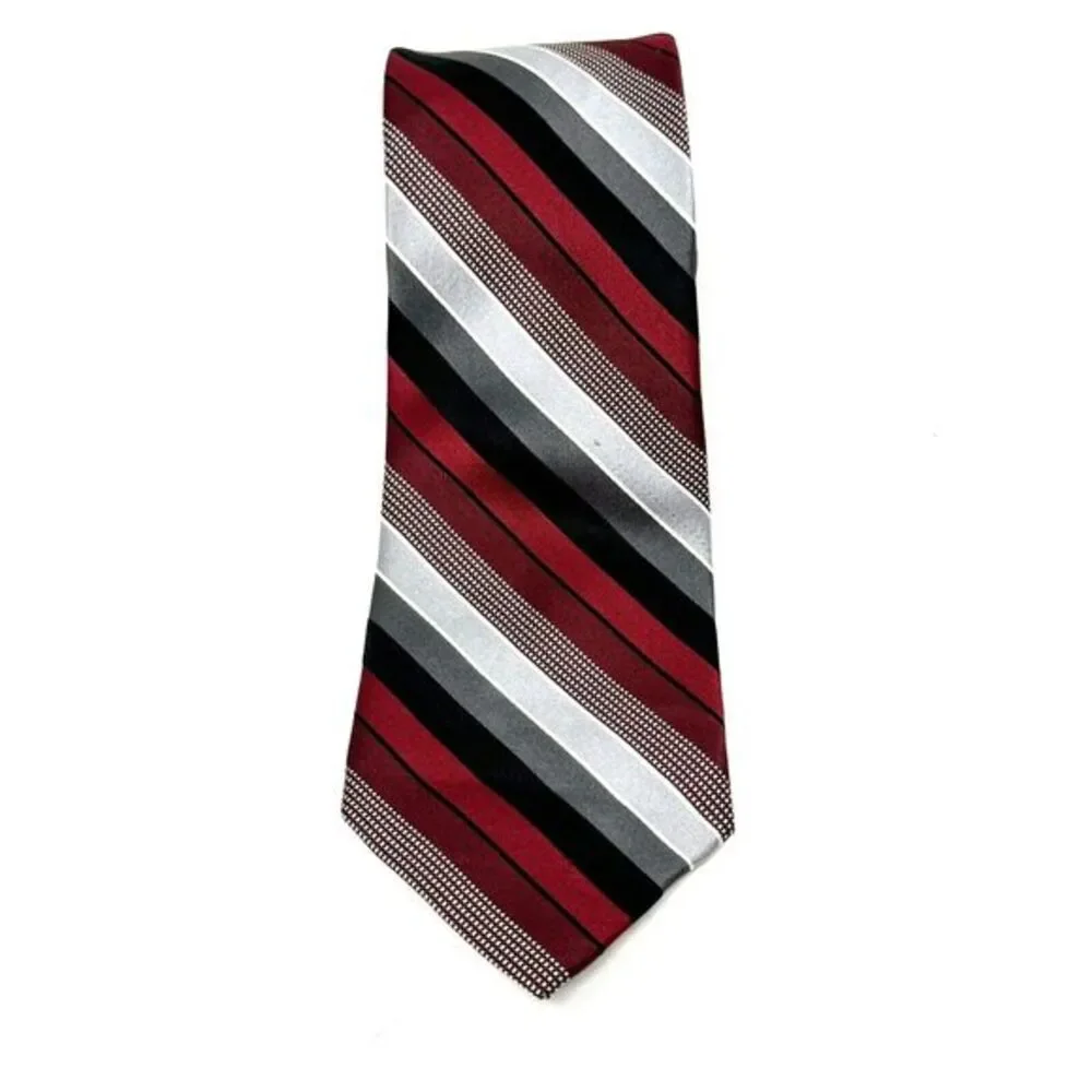 Michael Kors Multi Color Striped‎ Men's Necktie 100% Silk 3.5